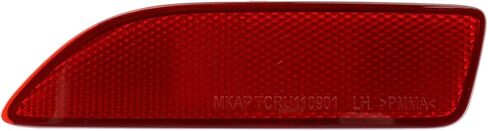 Crapyt Rear Bumper Reflector Tail Light Cover, Rear Left and Right Bumper Reflector Replacement Lamp Cover for ‎81920-02030+81910-02130, Compatible with Toyota Corolla 2011 2012 2013, 1 Pair in Saudi Arabia