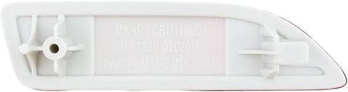 Crapyt Rear Bumper Reflector Tail Light Cover, Rear Left and Right Bumper Reflector Replacement Lamp Cover for ‎81920-02030+81910-02130, Compatible with Toyota Corolla 2011 2012 2013, 1 Pair in Saudi Arabia