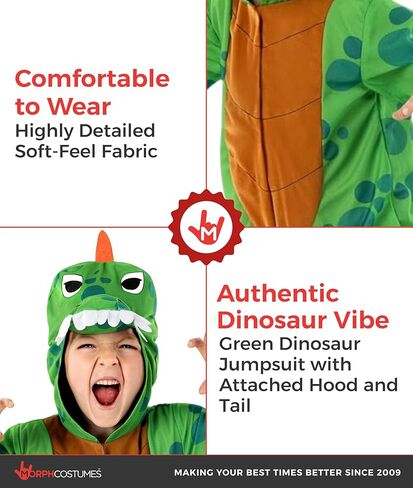 fun shack Dinosaur Costume for Kids, Kids Dinosaur Costume, T Rex Costume Boys, Dinosaur Costumes Kids, Boys Dinosaur Costume in Kuwait