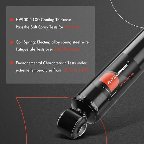 A-Premium Front Suspension Shock Absorber Compatible with International Harvester 9100i SBA 2000-2003, 9200i/9400i SBA 2000-2011, 9900i 2000-2018, 9900ix 2000-2009 in Saudi Arabia