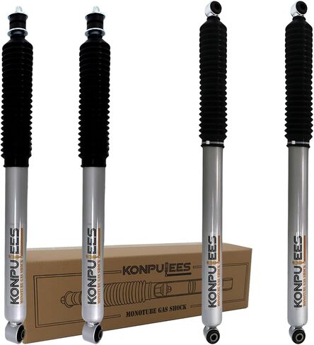 Monotube Gas Shocks Set 24-186681 of 6"Front Lift & 2-4" Rear Lift Monotube Shocks.Compatible with 2005-2016 F250 F350 Super Duty 4WD.Replacement OE for 24-062466 in Saudi Arabia