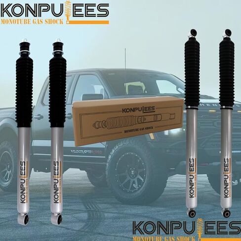 Monotube Gas Shocks Set 24-186681 of 6"Front Lift & 2-4" Rear Lift Monotube Shocks.Compatible with 2005-2016 F250 F350 Super Duty 4WD.Replacement OE for 24-062466 in Saudi Arabia