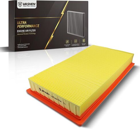 CA10242 Engine Air Filter, Fit for Ford Explorer Gas 2011-2019/2021-2023, Edge 2007-2014, Taurus 2008-2019, Flex 2009-2019 - Replaces# 7T4Z-9601-A, 7C3Z-9601-A, CY01-13-Z40A in Kuwait