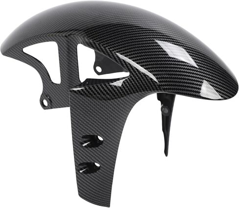 Aramox Motorcycle Front Fairing Mudguard, Mud Flap Cover Guard Carbon Fiber Style for YZF R1, R6, MT 10 with Easy Installation in Saudi Arabia