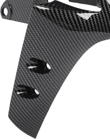 Aramox Motorcycle Front Fairing Mudguard, Mud Flap Cover Guard Carbon Fiber Style for YZF R1, R6, MT 10 with Easy Installation in Saudi Arabia
