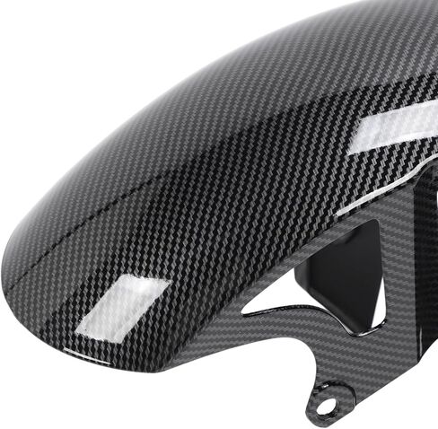 Aramox Motorcycle Front Fairing Mudguard, Mud Flap Cover Guard Carbon Fiber Style for YZF R1, R6, MT 10 with Easy Installation in Saudi Arabia