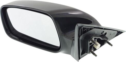 Side Mirror Replacement For 2007 2008 2009 2010 2011 Toyota Camry LE SE XLE Hybrid - Driver Side Mirror Includes Clear Lens, Housing, Cover - Black Color, Paintable, Power Glass in Saudi Arabia