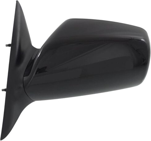 Side Mirror Replacement For 2007 2008 2009 2010 2011 Toyota Camry LE SE XLE Hybrid - Driver Side Mirror Includes Clear Lens, Housing, Cover - Black Color, Paintable, Power Glass in Saudi Arabia