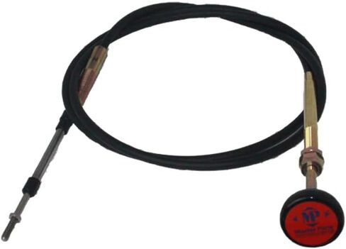 MP MASS PARTS الشاحنات الثقيلة والجرار R38DR3X06 مجموعة كابل التحكم PTO بطول 72 بوصة سلك أساسي SS 1/4 in Kuwait