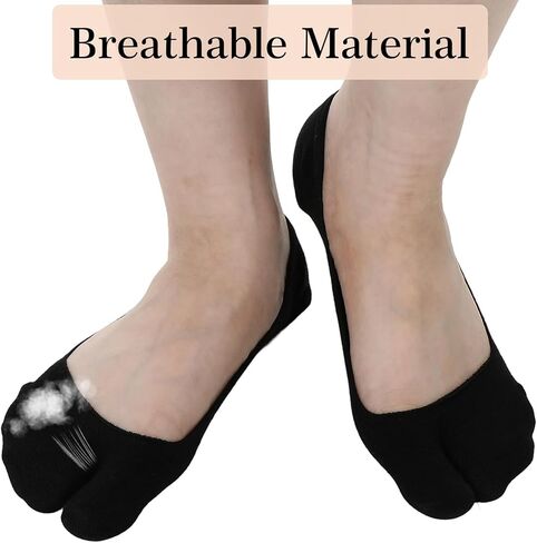 4 أزواج من جوارب تابي بدون عرض، جوارب تابي قطنية للسيدات، جورب غير مرئي منخفض القطع للنساء من أجل حذاء رياضي بدون كعب (متعدد الألوان) in Kuwait