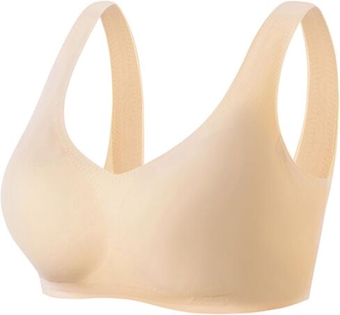 Seamless Mastectomy Bra Women Full Coverage Wireless Post-Surgery Bra for Silicone Breast Inserts in Saudi Arabia