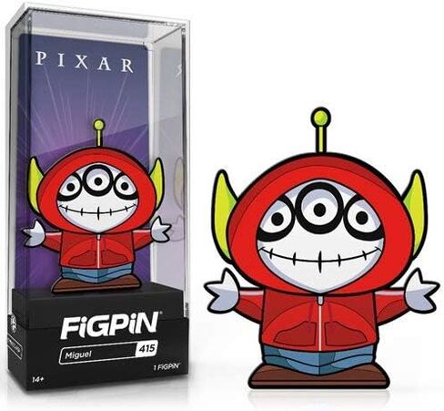 FiGPiN Disney Pixar Alien Remix Miguel (415), Enamel Pin, Collectible Pin in Saudi Arabia