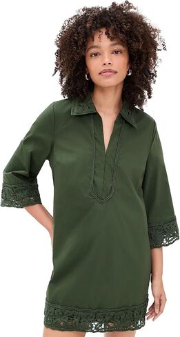 English Factory Women's Crochet Accent Mini Dress in Kuwait