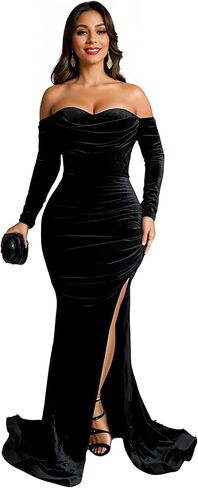 Fully Lined Soft Sequin Evening Dress for Women Formal,Wedding,Prom,Gala in Saudi Arabia