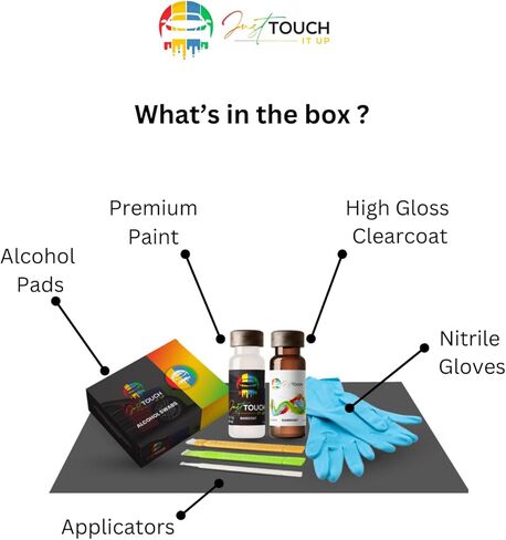 – Exact-Match Touch Up Paint Kit, Compatible with Ford-Lincoln, Agate Black Metallic, Infinite Black Metallic, Color Code UM. in Kuwait