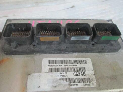 Engine ECM Control Module 5.7L Fits 03 Compatible with Dodge 2500 Pickup P56028663AB 56028663AB in Saudi Arabia