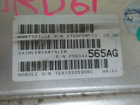 Engine ECM Control Module 4.7L Fits 04 Compatible with Grand Cherokee P56044565AG 56044565AG in Saudi Arabia