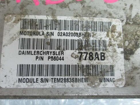 Engine ECM Control Module 4.7L Fits 04 Compatible with Grand Cherokee P56044778AB 56044778AB in Saudi Arabia