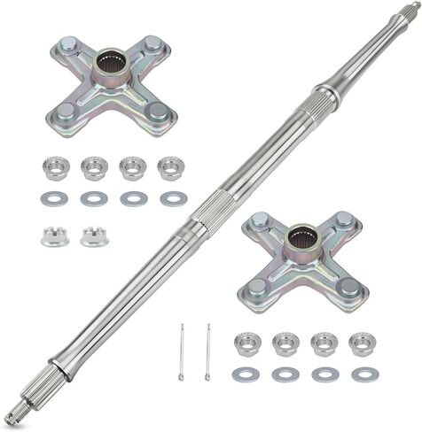 Rear Axle Shaft & Wheel Hubs Kit For Yamaha Raptor 350 YFM350 2004-2013 5YT-25381-10-00 1PE-F53K0-00-00 in Kuwait