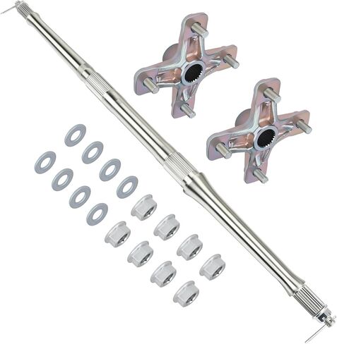 Rear Axle Shaft & Wheel Hubs Kit For Yamaha Raptor 350 YFM350 2004-2013 5YT-25381-10-00 1PE-F53K0-00-00 in Kuwait