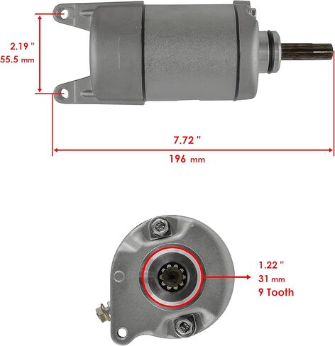 Caltric Starter and Solenoid Relay Switch Magnetic Compatible with Honda XR650L XR 650L 1993-2019 in Saudi Arabia
