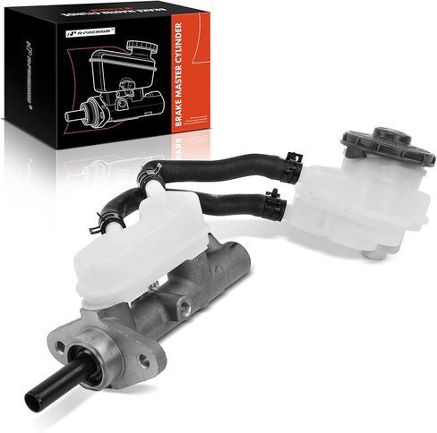 A-Premium Brake Master Cylinder with Reservoir and Cap Compatible with Honda Vehicles - For Fit 2009 2010 2011, L4 1.5L - Replaces 46100TF0Y01, 46101TK6305 in Saudi Arabia