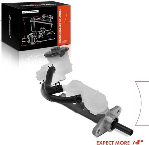 A-Premium Brake Master Cylinder with Reservoir and Cap Compatible with Honda Vehicles - For Fit 2009 2010 2011, L4 1.5L - Replaces 46100TF0Y01, 46101TK6305 in Saudi Arabia