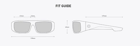 Spy Logan Sunglasses Clear Smoke Frame/Grey w/Silver Mirror Lens in Saudi Arabia