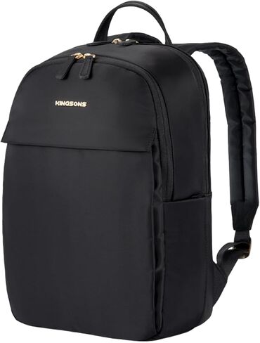حقيبة ظهر Kingsons رفيعة للسفر مع حزام أمتعة، حقيبة ظهر سوداء للأعمال، حقيبة ركاب من النايلون المقاوم للماء للعمل والسفر، المشي لمسافات طويلة، أحمر، كاكي (KS25002-Red-US-1) in Kuwait