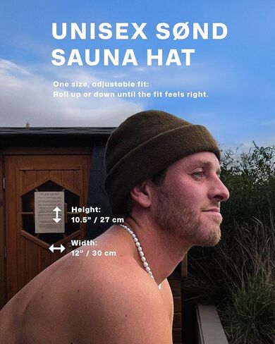 Sauna Hat – Natural Merino Wool Sauna Accessory for Heat Protection – Eco-Friendly, Lightweight & Durable in Kuwait