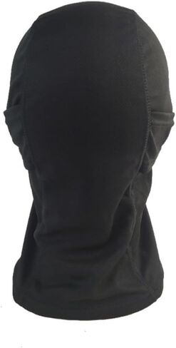 Sport Full Face Neck Mask Breathable Cycling Balaclava Headwear Portable Mesh Fabric Cycling Face Mask for Men(Black) in Saudi Arabia