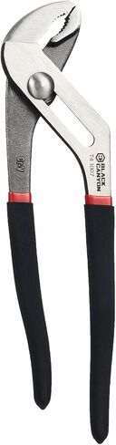 BLACK CANYON Groove Joint Plier 10in, V-Jaw&Teeth Tongue and Groove Plier with 6 Jaw Positions, 50 Cr-V Steel, Self-Locking, Ergonomic Handle for Automotive Repairs, Nuts, Bolts, Plumbing, Gripping in Saudi Arabia