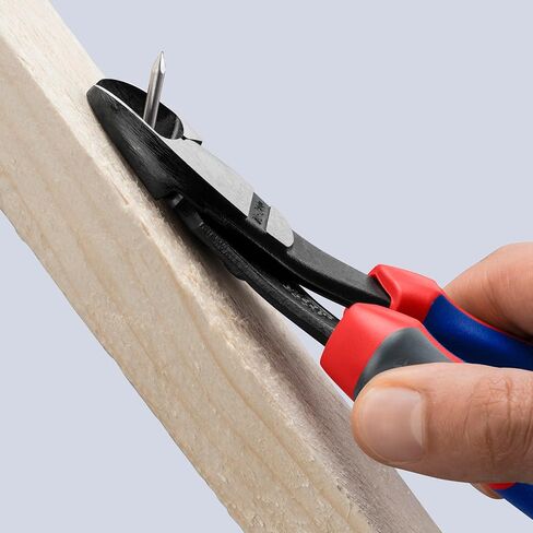 KNIPEX Tools - High Leverage Angled Diagonal Cutters, 12 Degree Angled, Multi-Component (7422200SBA), 8 inches in Saudi Arabia