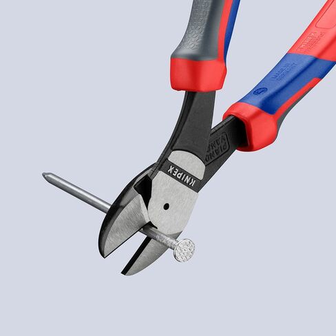 KNIPEX Tools - High Leverage Angled Diagonal Cutters, 12 Degree Angled, Multi-Component (7422200SBA), 8 inches in Saudi Arabia