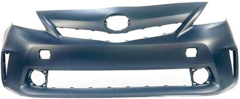 FitParts Compatible With Front Bumper Cover 2012 2013 2014 Toyota Prius V 12 13 14. New, Primed & Ready for Paint. Halogen Headlights, W/Pre-Collision Stm Holes. TO1000389 5211947926 in Saudi Arabia