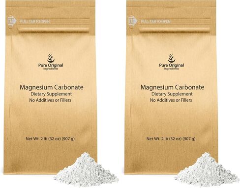 Pure Original Ingredients Magnesium Carbonate (1 lb) Magnesium Supplement, Non-GMO, Multi-Purpose in Saudi Arabia