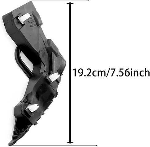 Riloer Front Bumper Retainers Brackets, 2017-2018 Compatible with Hyundai Compatible with Elantra Sedan, 86515-F2000 86516-F2000 in Saudi Arabia