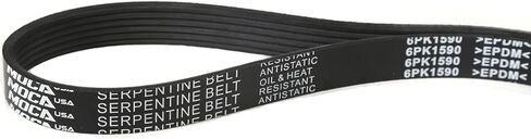 6PK1590 Serpentine Belt fit 2003-2006 for Toyota Matrix 1.8L, 2005-2009 for Subaru Outback 3L, 2009-2012 for Audi A4 2L, A4 Quattro 2L, 2013-2015 for Dodge Dart 2L, 2014 for Ford Fusion 1.6L in Saudi Arabia