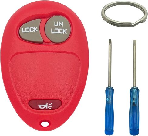 غطاء غطاء مفتاح فوب مناسب لسيارة تشيفي سيلفرادو 1500 2500 تاهو سوبربان أفالانش إكوينوكس جي إم سي سييرا أكاديا يوكون XL 2007 2008 2009 2010 2011 2012 2013 Express Traverse (3 أزرار A) in Kuwait