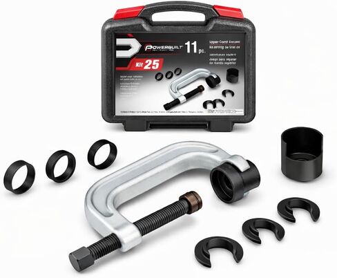 Powerbuilt Strut Spring Compressor, Removal, Installation, and Repair Vehicle Coil Springs, Safety Pins 648646 in Kuwait