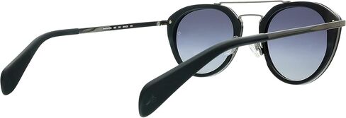 Rag And Bone RNB1017/S 9O 0807 Black Round Sunglasses for womens in Saudi Arabia