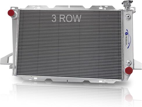 3 Core Row Aluminum Radiator for 1985-1996 Ford F150 F250 F350 Bronco 85-96 86 87 88 89 90 91 92 93 94 95 4.9L All Aluminum Radiador para Ford for Ford Radiators in Kuwait