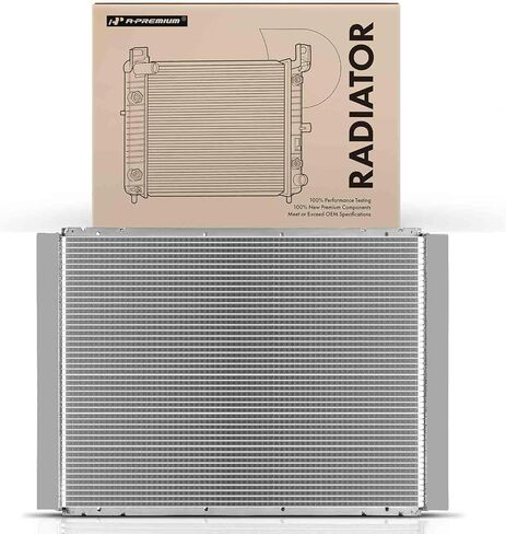 A-Premium Aluminum Engine Coolant Radiator Assembly with Transmission Oil Cooler Compatible with Toyota Sienna 2004 2005 V6 3.3L, with Towing Package, Replace# 160410A400, 160410A402 in Saudi Arabia