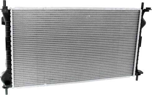 مشعاع Garage-Pro لـ 2010-2013 Ford Transit Connect 2.0L مشعات المحرك البديلة للسيارات خزان بلاستيكي صف واحد من الألومنيوم، لمسة نهائية من المصنع in Kuwait