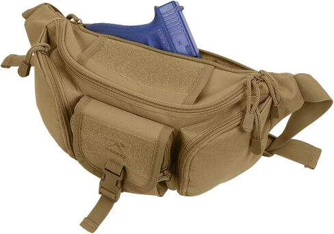 Rothco Tactical Concealed Carry Waist Pack, Black in Saudi Arabia