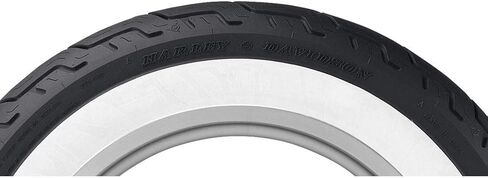 Dunlop D402 Rear Motorcycle Tire MU85B-16 (77H) Wide White Wall Compatible With Harley-Davidson Road King Classic FLHRC/I 2004-2008 in Kuwait