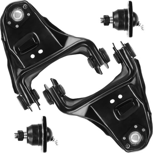 Front Upper Control Arms with Lower Ball Joint Kits 4WD for Chevrolet Blazer 1997-2005, for GMC Sonoma 1997-2004, for Oldsmobile Bravada 1997-2001, for Isuzu Hombre 1998-2000, 4PCS in Saudi Arabia