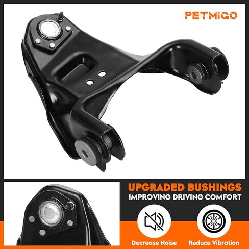 Front Upper Control Arms with Lower Ball Joint Kits 4WD for Chevrolet Blazer 1997-2005, for GMC Sonoma 1997-2004, for Oldsmobile Bravada 1997-2001, for Isuzu Hombre 1998-2000, 4PCS in Saudi Arabia