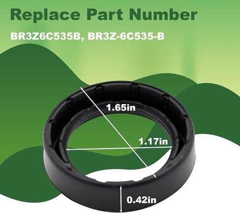 2 قطعة غطاء الصمام شرارة التوصيل أنبوب ختم طوقا متوافق مع Ford Edge C-Max Escape F-150 Flex Focus Fusion GT Mustang Taurus Taurus X Transit Lincoln Mark LT MKC MKS استبدال # BR3Z-6C535-B in Kuwait