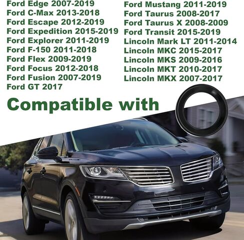 2 قطعة غطاء الصمام شرارة التوصيل أنبوب ختم طوقا متوافق مع Ford Edge C-Max Escape F-150 Flex Focus Fusion GT Mustang Taurus Taurus X Transit Lincoln Mark LT MKC MKS استبدال # BR3Z-6C535-B in Kuwait